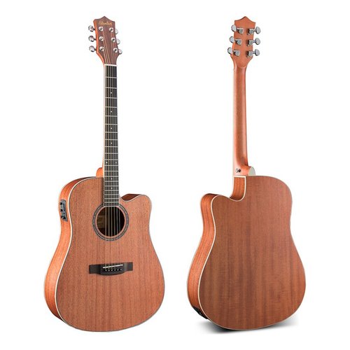 foto del prodotto chitarra acustica stenton 100110 qag41gd mg naturale opaca