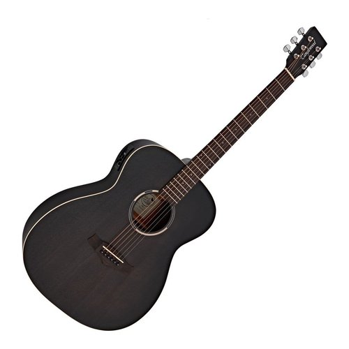 foto del prodotto chitarra acustica tanglewood twbb oe smokestack black satin