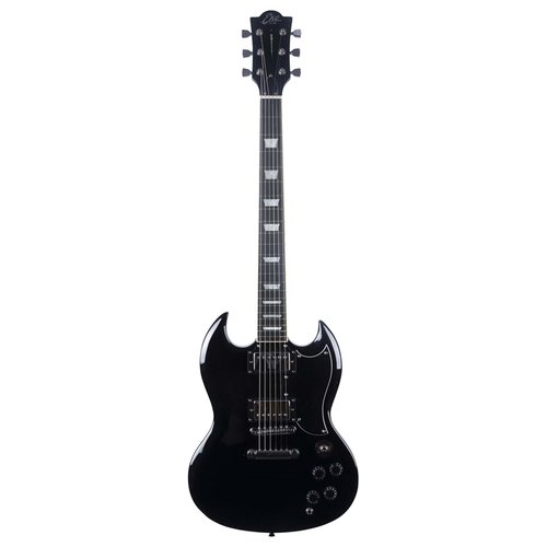 foto del prodotto chitarra elettrica eko 05134028 serie 300 dv 300 black