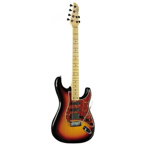 foto del prodotto chitarra elettrica eko aire lite sunburst