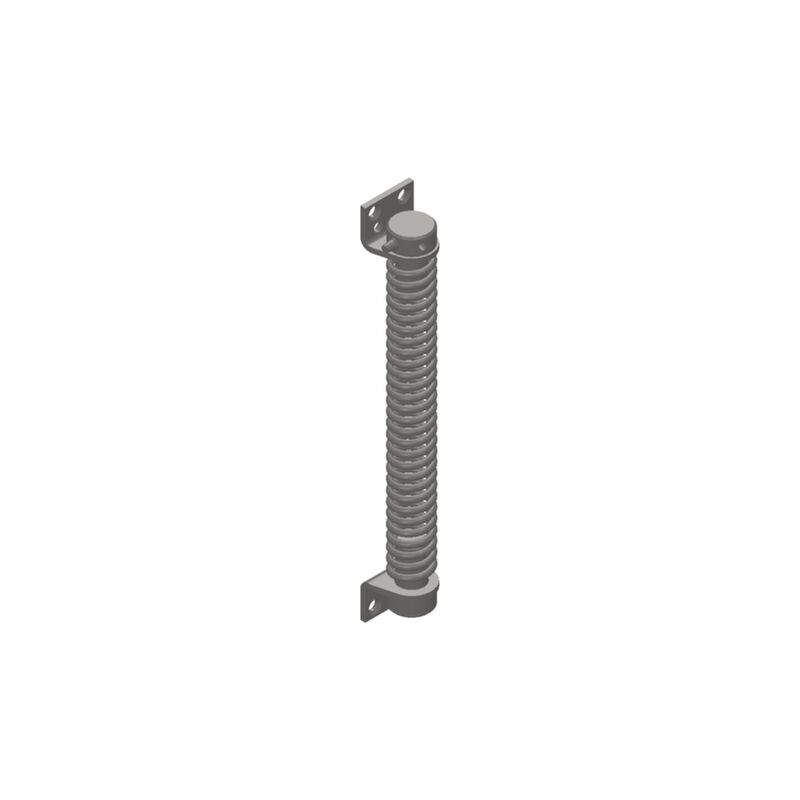 foto del prodotto chiudiporta a molla monin acciaio nichelato lg 280 mm 161110