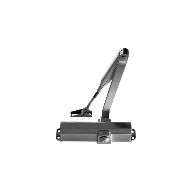 foto del prodotto chiudiporta aereo 'is20' verniciato silver