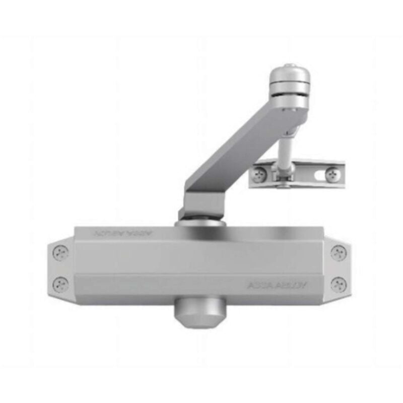 foto del prodotto chiudiporta dc110 certificato senza fermo argento