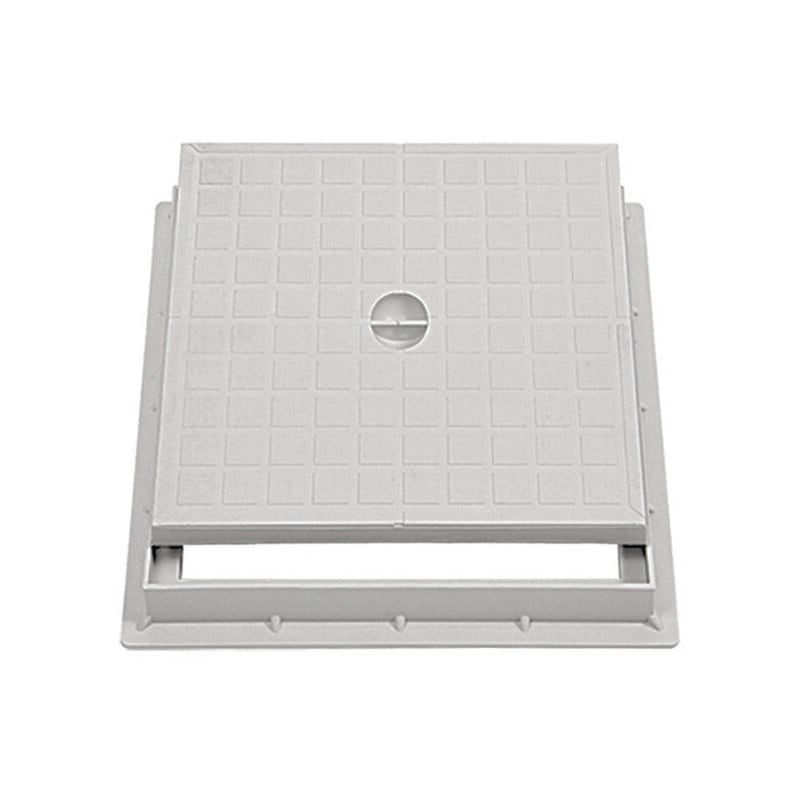 foto del prodotto chiusino con telaio per pozzetto cm.30x30
