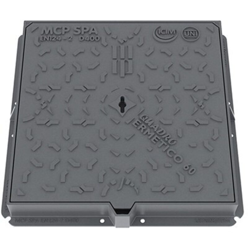 foto del prodotto chiusino in ghisa d400 cm 70 x 70