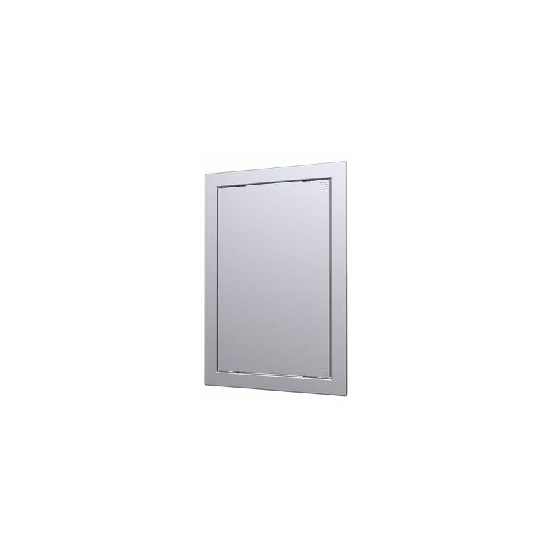 foto del prodotto chiusino in plastica argento opaco 20x40 cm