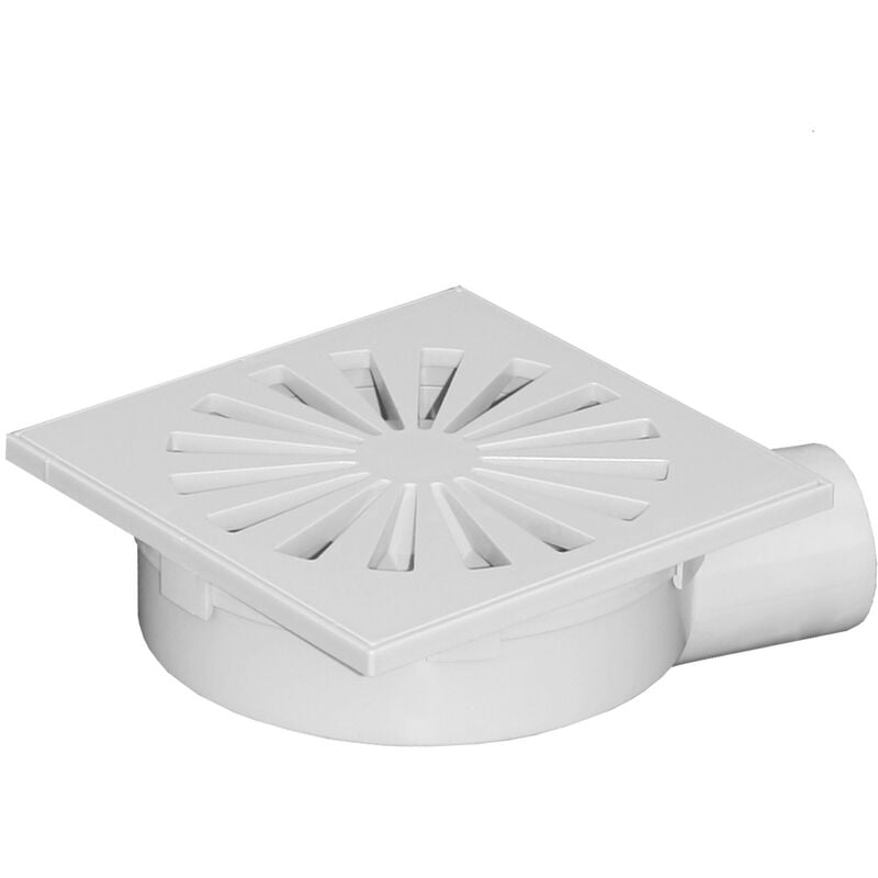 foto del prodotto chiusino sifonato abs grigio 150x150 c/scarico dm 50
