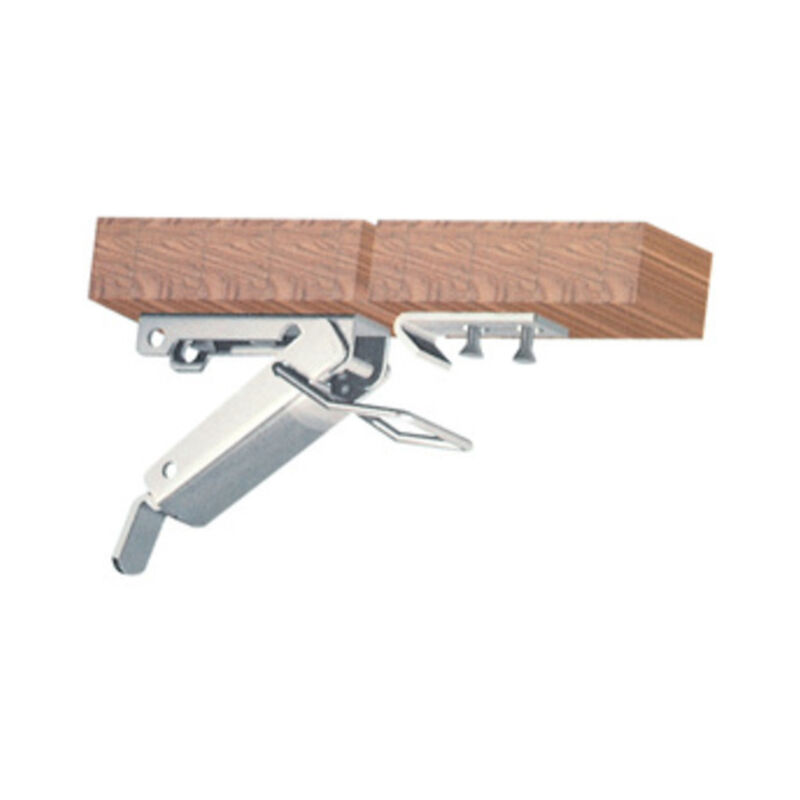 foto del prodotto chiusura a leva x tavoli mm.103 f. nichelato . prezzo per 1 pezzo.