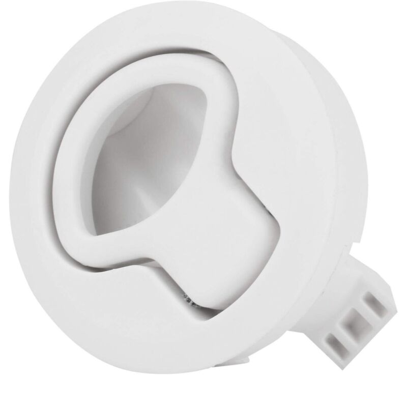 foto del prodotto chiusura a scatto in plastica per portello a incasso per camper rv marine boat rv bianco jeffergarden