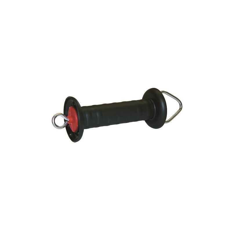 foto del prodotto chiusura del tenditore nero per recinzioni elettriche. chiuso e pensato per le elettricit 