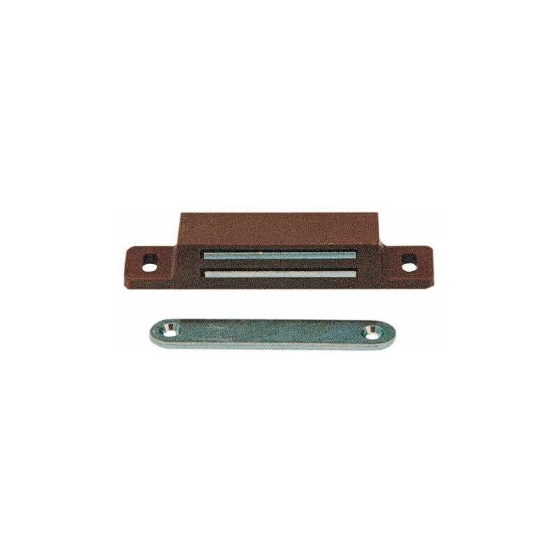 foto del prodotto chiusura magnetica calamita bianca magnete a scatto per pensili e mobili