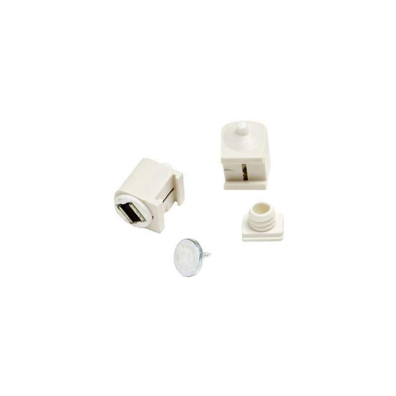 foto del prodotto chiusura magnetica con spina bianco pz.2