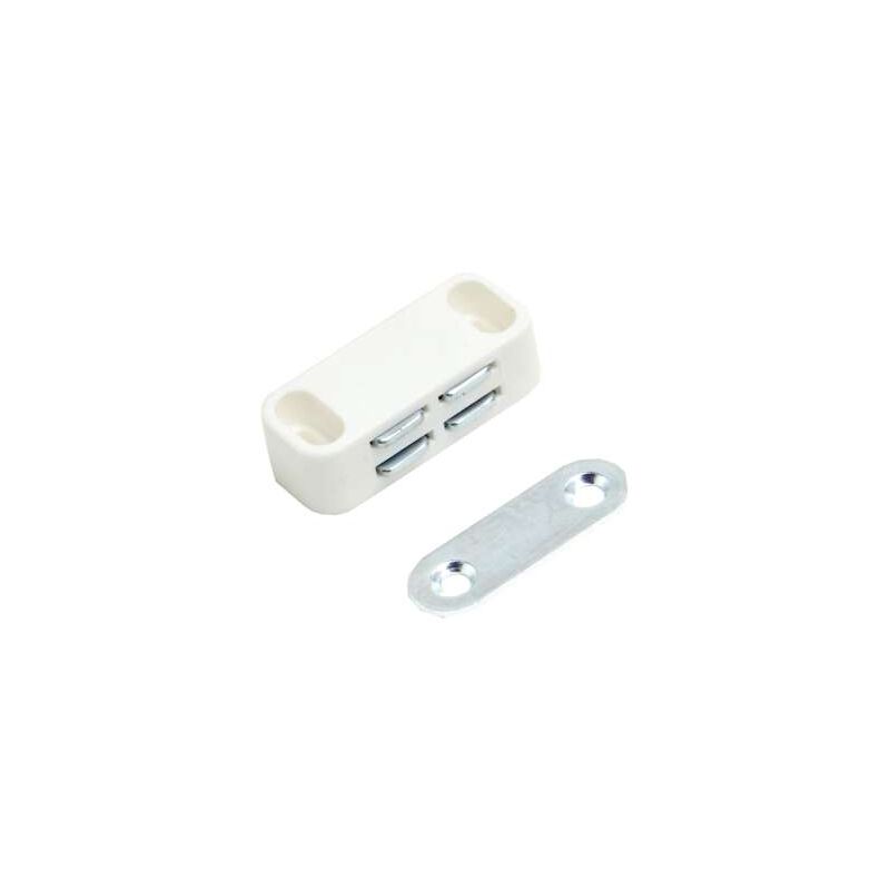 foto del prodotto chiusura magnetica fissa alta bianco
