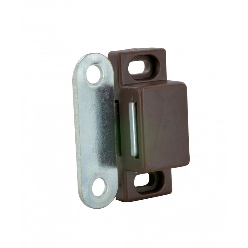 foto del prodotto chiusura magnetica marrone 2kg, 46x16x15 mm, 2 pezzi