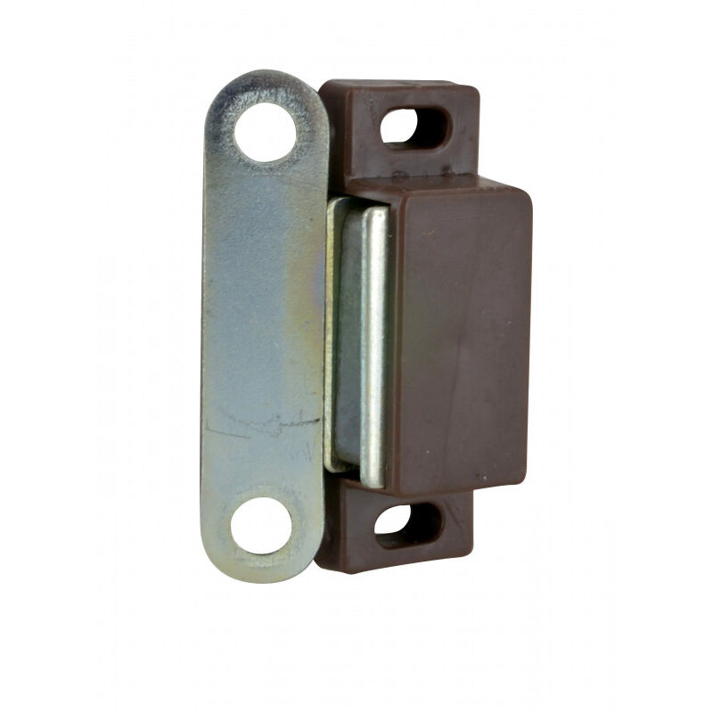 foto del prodotto chiusura magnetica marrone 4kg, 46x16x15 mm, 2 pezzi
