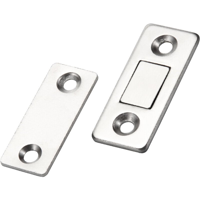 foto del prodotto chiusura magnetica per porta dell armadio jiayi 2 pezzi chiusura magnetica in metallo ultra sottile chiusura magnetica adesiva magnete forte per