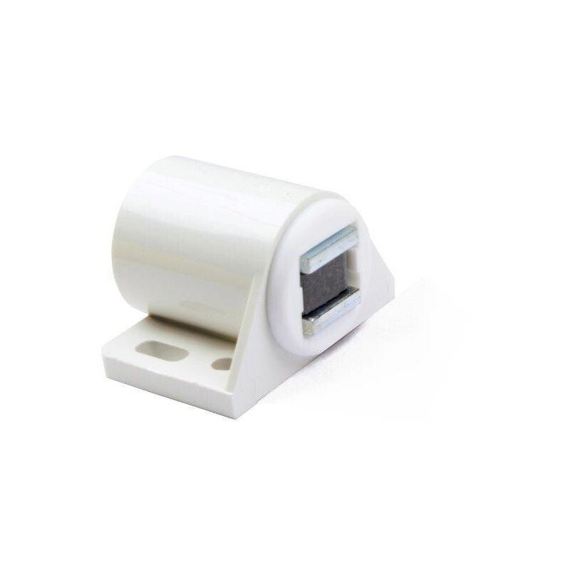foto del prodotto chiusure magnetiche bianche da applicare forza 6 kg. 2 pz.