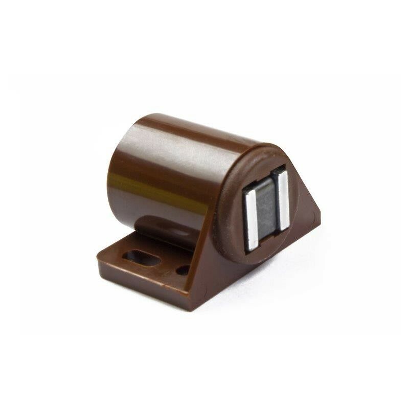 foto del prodotto chiusure magnetiche marroni da applicare forza 6 kg. 2 pz.