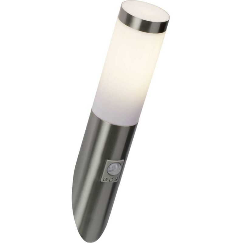 immagine 0 del prodotto chorus 43697 82 lampada da parete per esterni con rilevatore di movimento led monocolore e27 10 w acciaio i brilliant