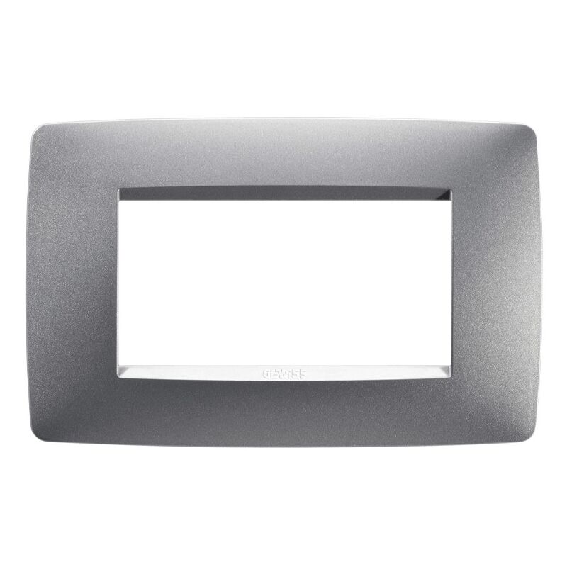 foto del prodotto chorus placca one 4p colore titanio gw16104vt gewiss