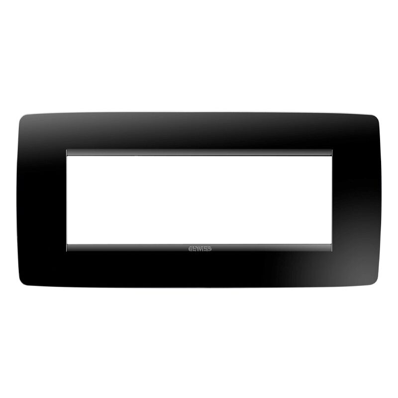 foto del prodotto chorus placca one 6p nero toner gw16106tn gewiss