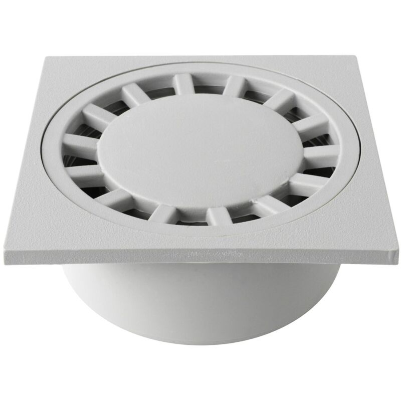 foto del prodotto chpp15g chiusino sifonato in polipropilene, grigio, 150x150 mm first plast