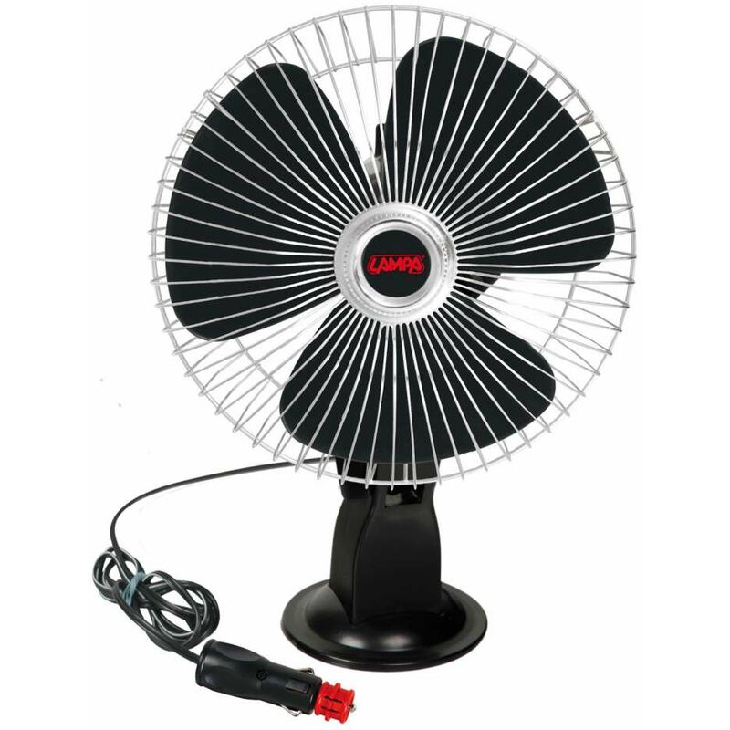 foto del prodotto chrome fan, ventilatore con ventosa d.8 12v