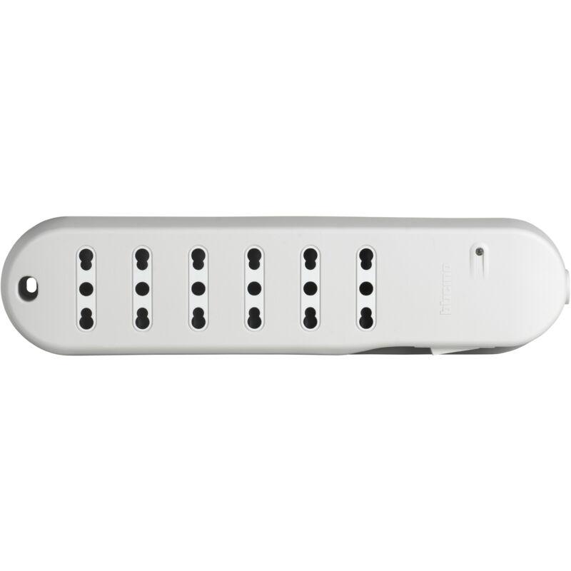 foto del prodotto ciabatta multipresa 6 prese bipasso salvafulmine bticino 3636dbf