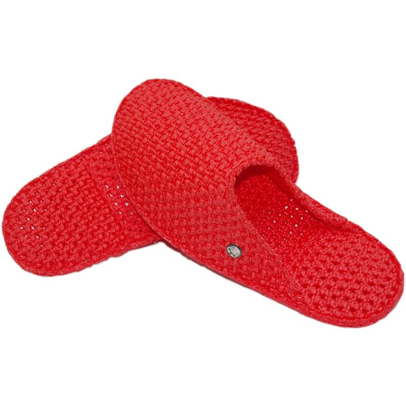 foto del prodotto ciabatte le dd rosse ultra leggere lavabili taglia xs 34 36