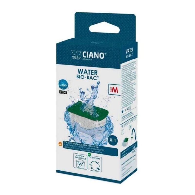 foto del prodotto ciano bio bact size m ricambio cartuccia per filtri cf80
