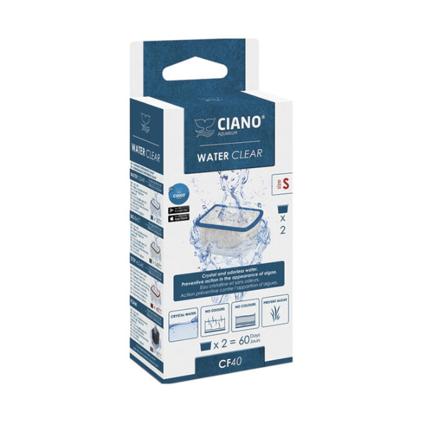 foto del prodotto ciano cartuccia filtrante s per filtri cf20 e cf40 askoll water clear 1 ordine scegli lo sconto bzr5 bzr20 200 punti fedelt 