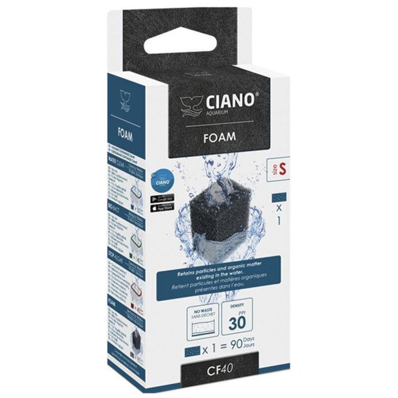 foto del prodotto ciano foam size s ricambio cartuccia per filtri cf40