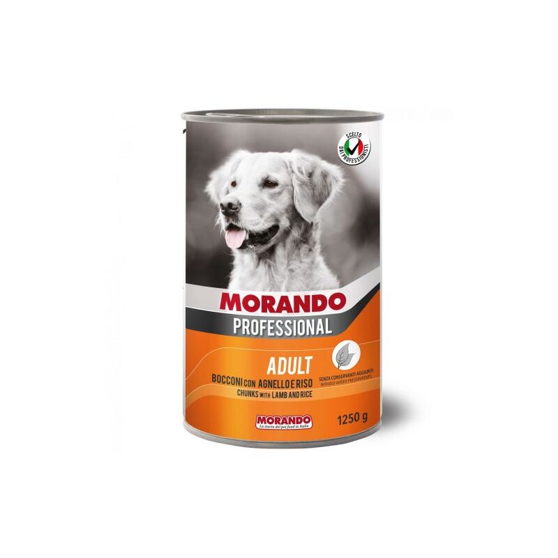 foto del prodotto cibo cane morando latt 1250 g agnello ris0 12 pz