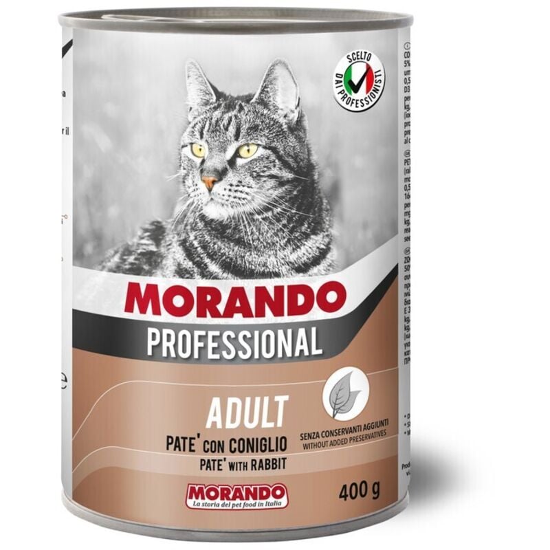 foto del prodotto cibo gatto morando latt 400 g pat coniglio
