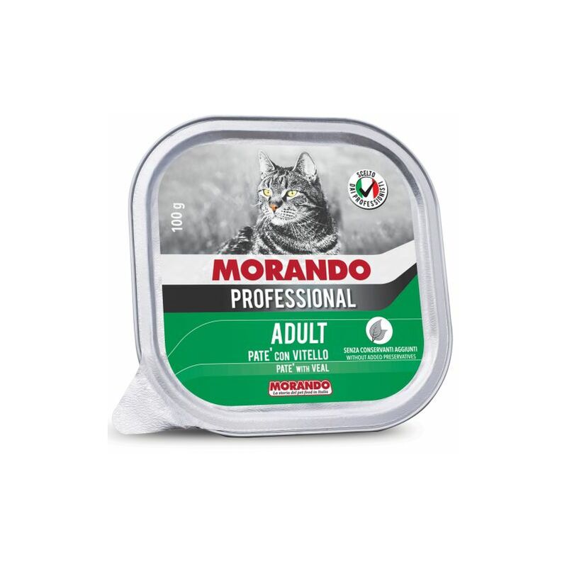 foto del prodotto cibo gatto morando vsc 100 g vitello e pollo 32 pz