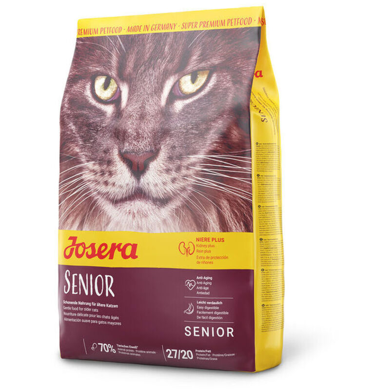 foto del prodotto cibo per gatti josera anziano 10 kg