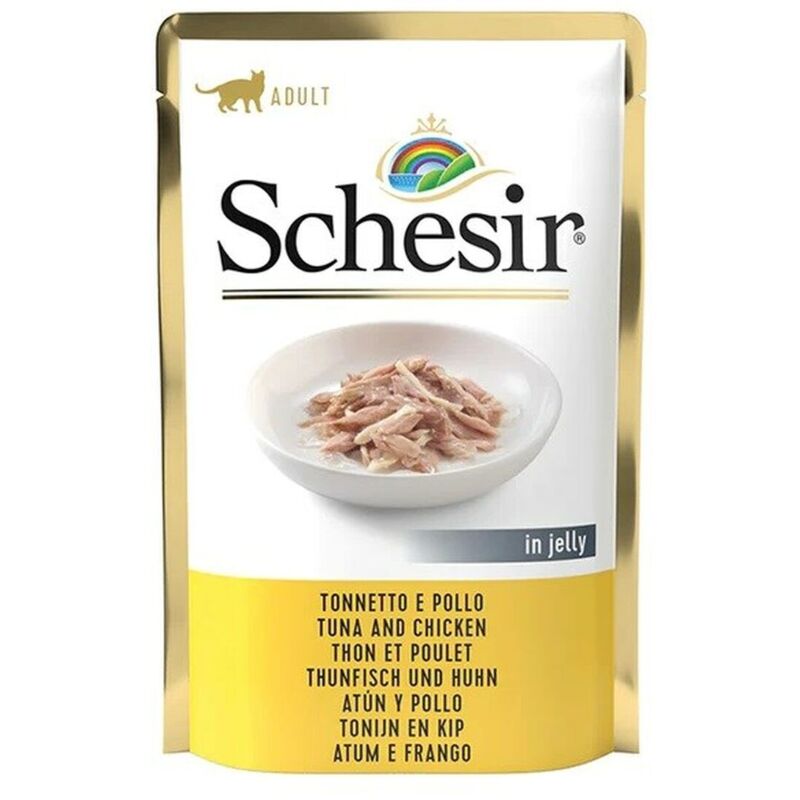 foto del prodotto cibo per gatti schesir pesce 85 g