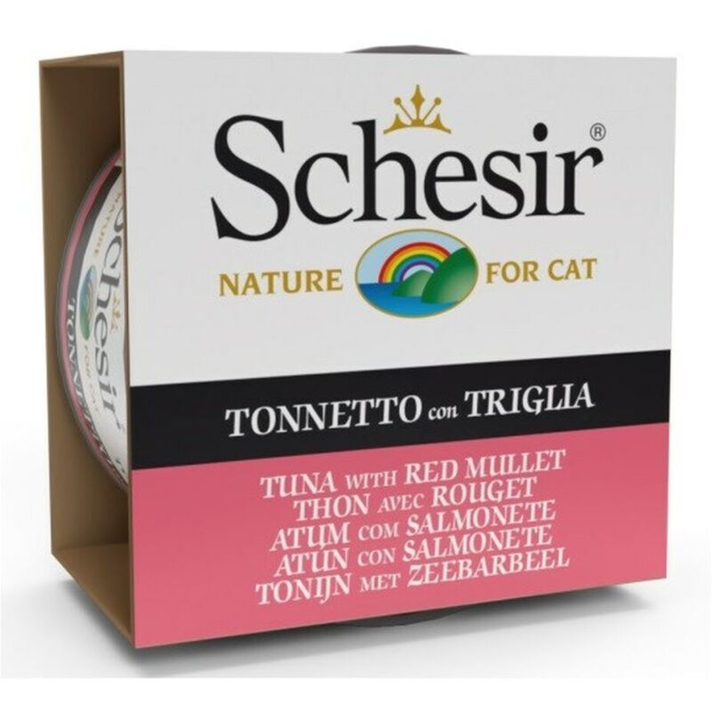 foto del prodotto cibo per gatti schesir pesce 85 g