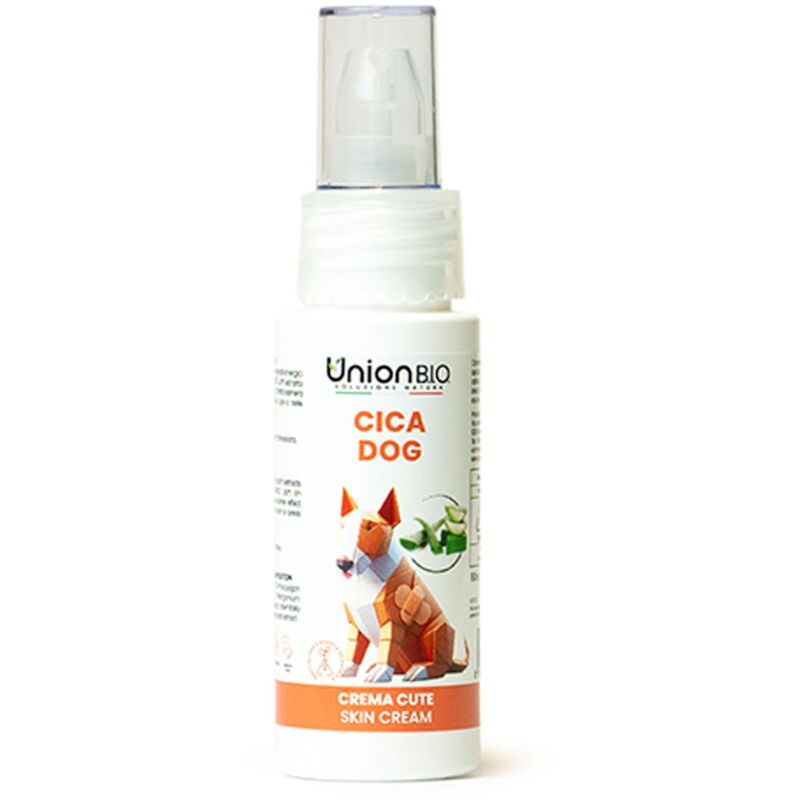 foto del prodotto cica dog crema con estratti vegetali sinergici effetto barriera in caso di lesioni della cute per cani 50 ml