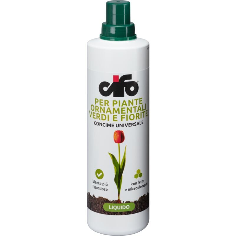 foto del prodotto cifo concime liquido universale disponibile nei formati 500 ml 1 l size 500 ml