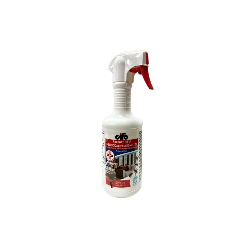foto del prodotto cifo insetticida factor rtu per uso domestico confezione 500 ml spray 10072 