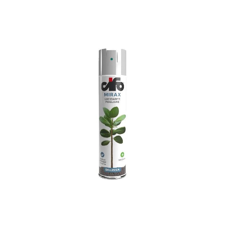 foto del prodotto cifo lucidante fogliare mirax 600 ml brillantezza per piante da appartamento