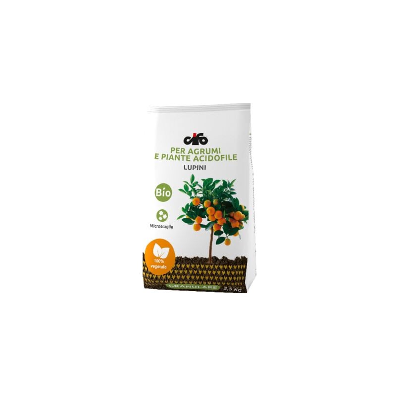 foto del prodotto cifo lupini macinati concime biologico agrumi acidofile 2,5 kg