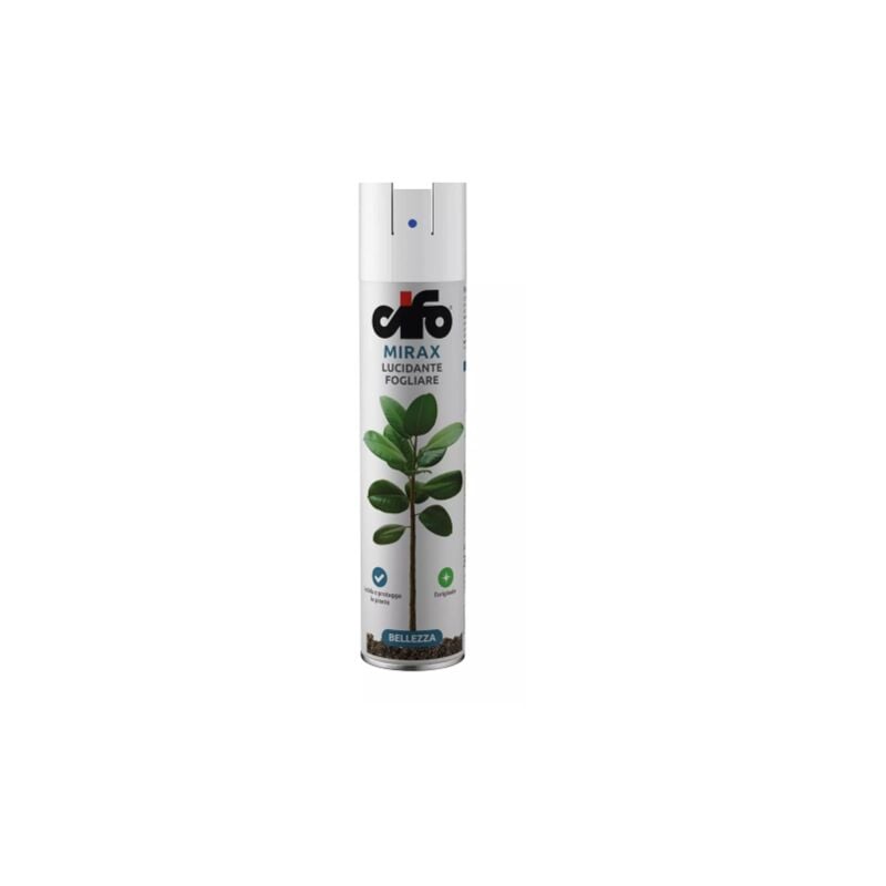 foto del prodotto cifo mirax spray lucidante fogliare piante fiori 300 ml