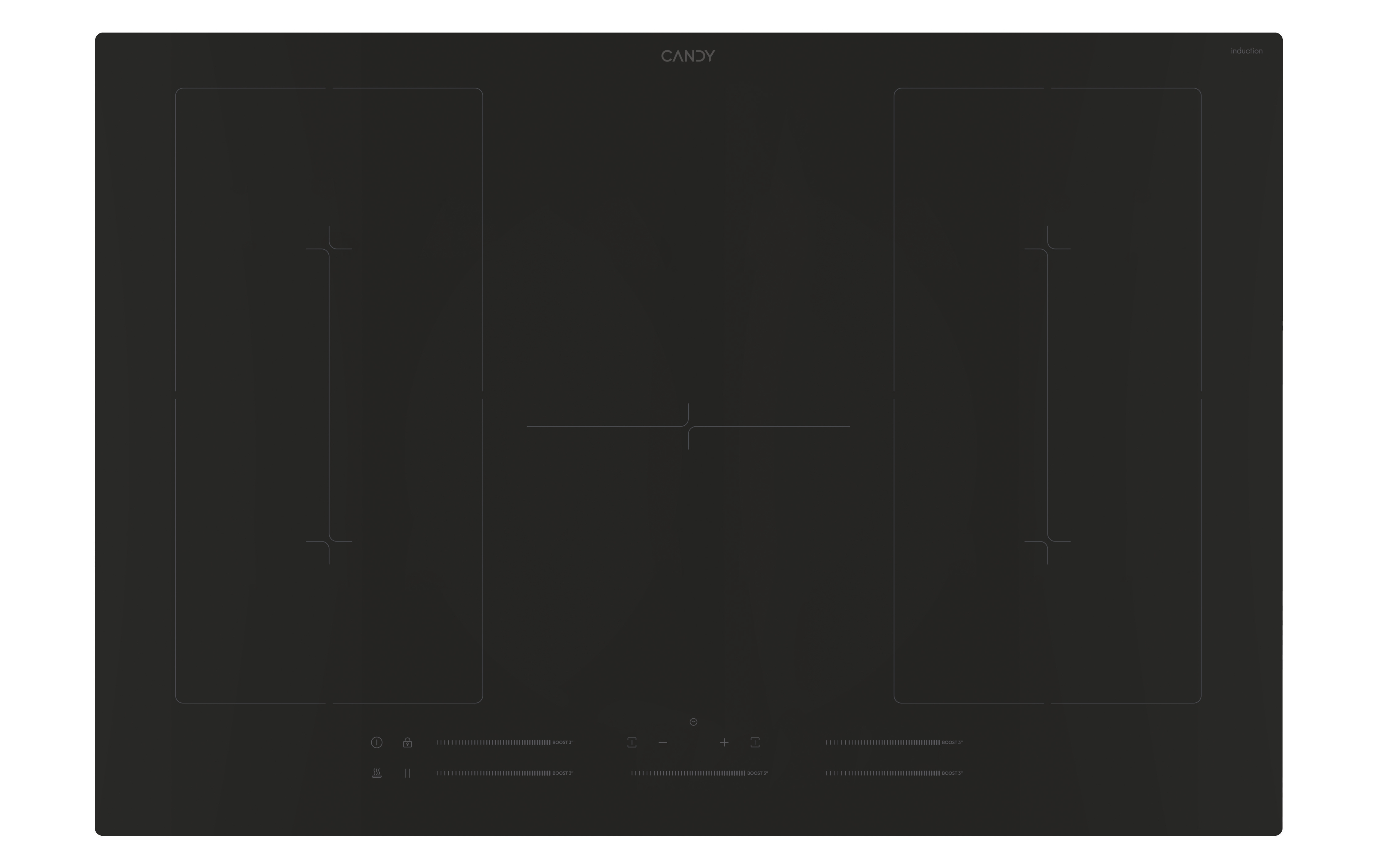 foto del prodotto cifs85mctt 1 piano cottura induzione cm 77 nero 33803361