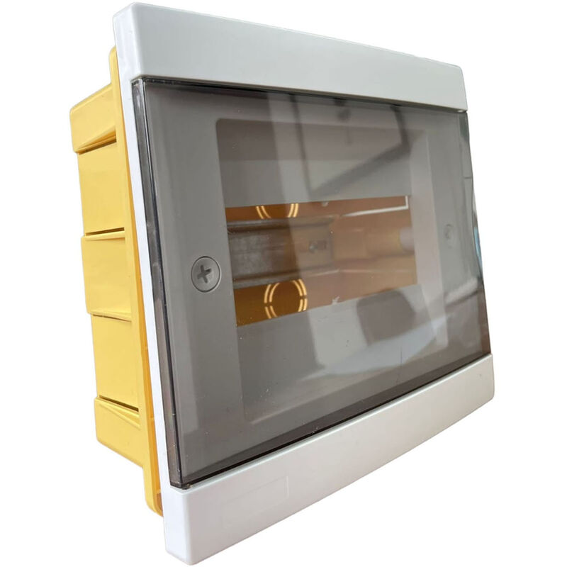 foto del prodotto cilia centralino da incasso 8 moduli cassetta per quadri elettrici scatola ip40