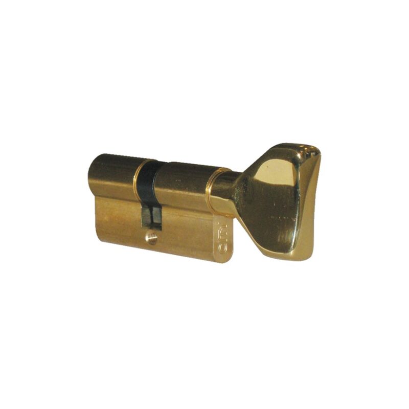 foto del prodotto cilindro a pomolo cavers iseo 30x30mm ottone lucido vari v05 kcf001921 525930307v05