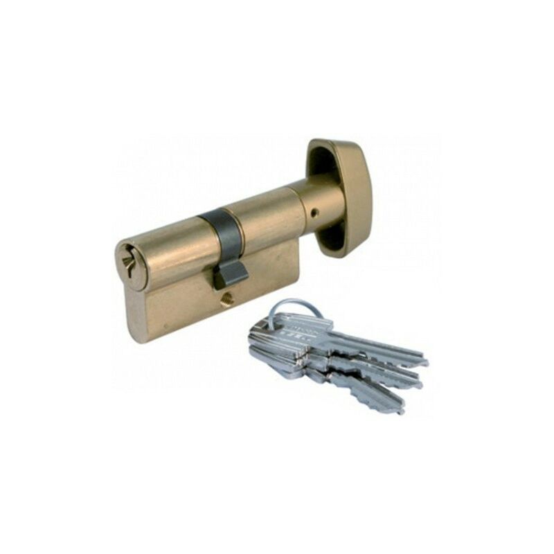 foto del prodotto cilindro a pomolo in ottone te5 tesa 80mm 40x40mm 503b4040l