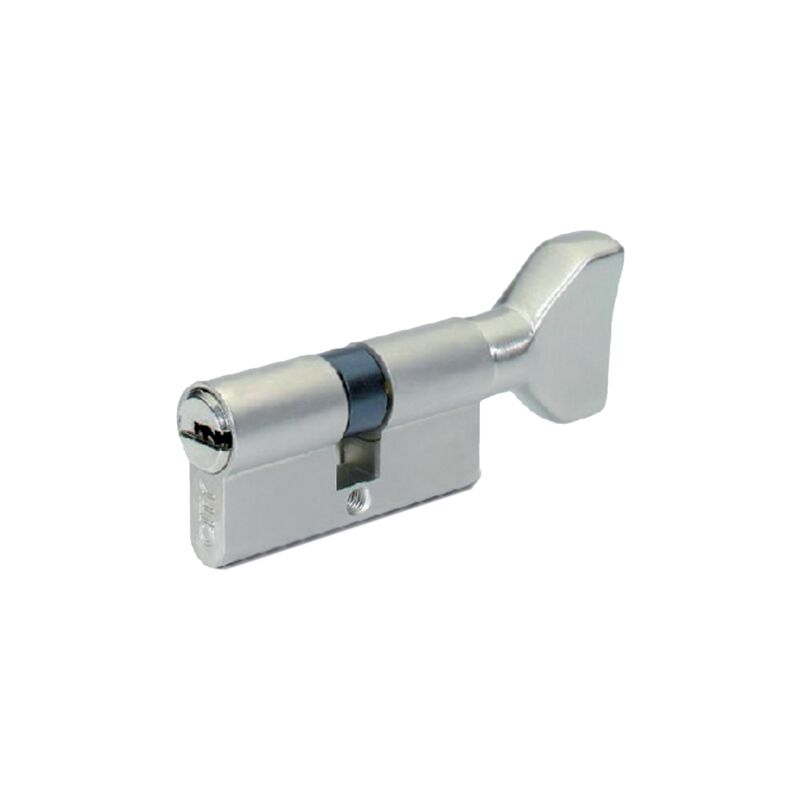 foto del prodotto cilindro cavers iseo city isr6 variure agl012637 1 chiave d ingresso 1 pomolo nichelato 30b x 30 mm