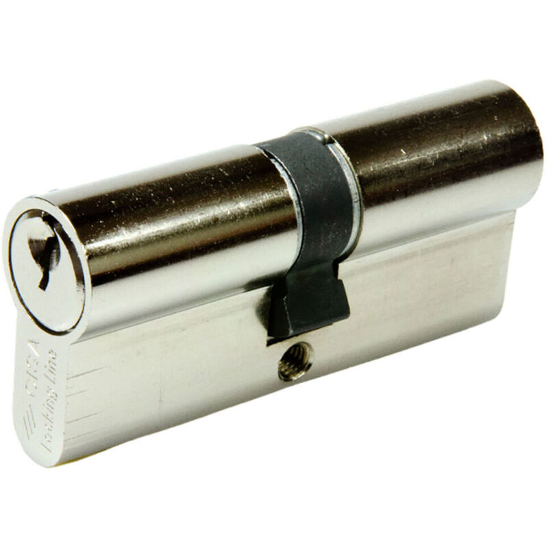 foto del prodotto cilindro cisa logoline 08010.17.0.12 nichelato 30 x 50 mm 